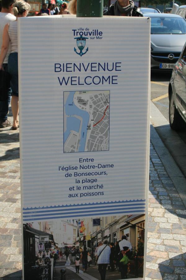 Studio En Plein Coeur De Trouville Exteriér fotografie